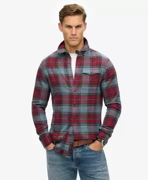 The Merchant Store - Check Shirt für 64,99€ in Superdry