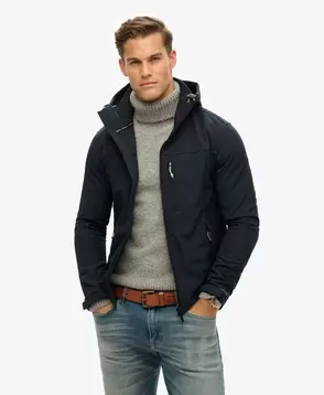 Hooded Soft Shell Trekker Jacket für 84,99€ in Superdry