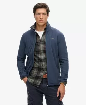 Polar Fleece Full Zip für 54,99€ in Superdry