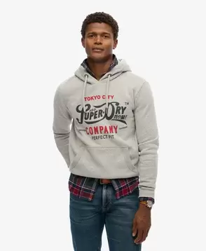 Perfect Fit Script Hoodie für 59,99€ in Superdry