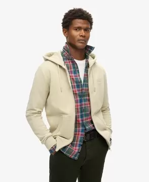 Essential Logo Zip Hoodie für 30,79€ in Superdry