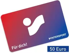 INTERSPORT · Gutscheinkarte für 50€ in Intersport