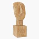 Skulptur ESKE B11xL10xH31cm Gesicht für 750,2€ in JYSK