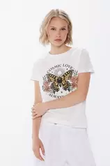 Ethnic graphic T-shirt für 9,99€ in Springfield