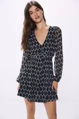 Short lurex print dress für 29,99€ in Springfield