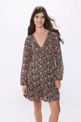 Short floral print dress für 31,99€ in Springfield