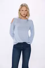 Neckline neckline t-shirt für 7,99€ in Springfield