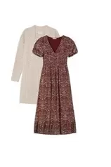 Dress and cardigan set für 59,98€ in Springfield