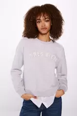 "Very good" sweatshirt für 24,99€ in Springfield