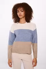 Colour block jumper für 34,99€ in Springfield