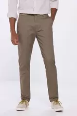 Slim fit printed chinos für 34,99€ in Springfield