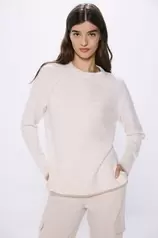 Contrasting round neck sweater für 19,99€ in Springfield