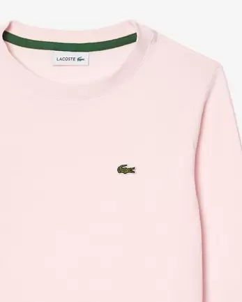 Langärmeliges T-Shirt aus Baumwolljersey für 40€ in Lacoste