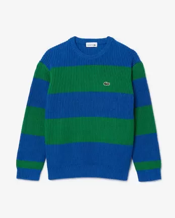 Pullover mit zweifarbigen Streifen für 110€ in Lacoste