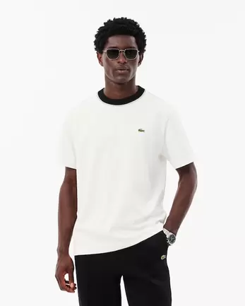 T-Shirt French Made aus schwerer Baumwolle für 90€ in Lacoste