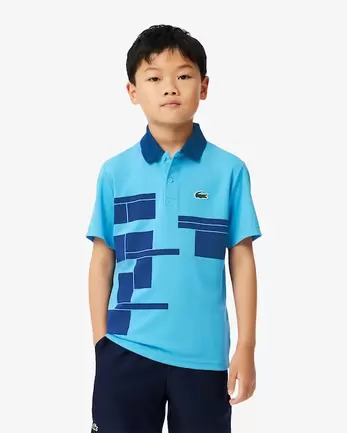 Polohemd Lacoste Tennis x Novak Djokovic aus Piqué für 80€ in Lacoste