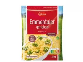 Emmentaler gerieben für 2,69€ in Lidl