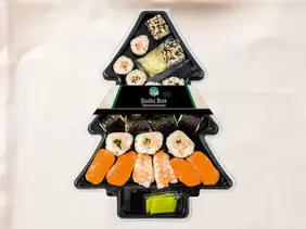 Sushi Weihnachtsbaum für 8,99€ in Lidl