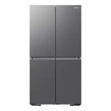 4-Türen French Door Kühlschrank mit AI Energy Mode und Wassertank E 649L silber für 1699€ in Samsung