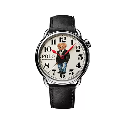 42 mm Armbanduhr mit Tuxedo Polo Bear für 2100€ in Ralph Lauren