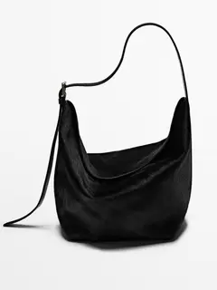 Verstellbare Ledertasche für 349€ in Massimo Dutti