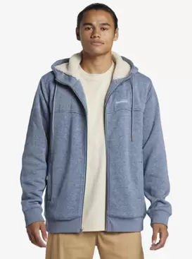 Cypress Keller ‑ Kapuzenpulli mit Reißverschluss für Männer für 110€ in Quiksilver