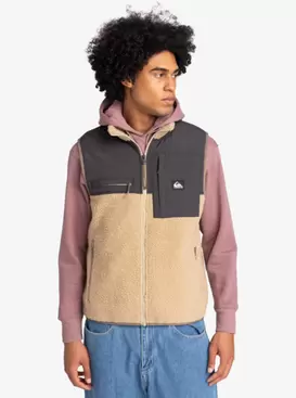 Shallow Water ‑ Fleece-Weste mit Reißverschluss für Männer für 100€ in Quiksilver