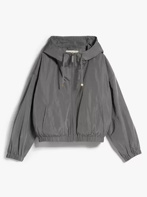 Kurzer Parka aus wasserabweisendem Taft für 489€ in MaxMara