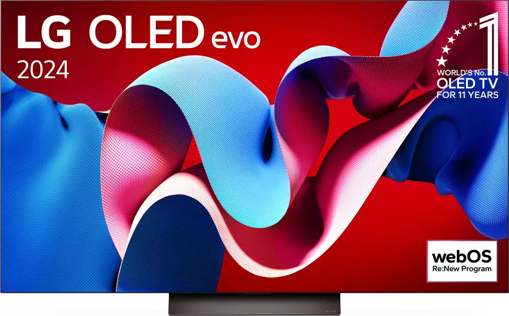 LG ELECTRONICS OLED55C47LA (2024) 55 Zoll OLED evo C4 4K Smart TV für 1899€ in Media Markt