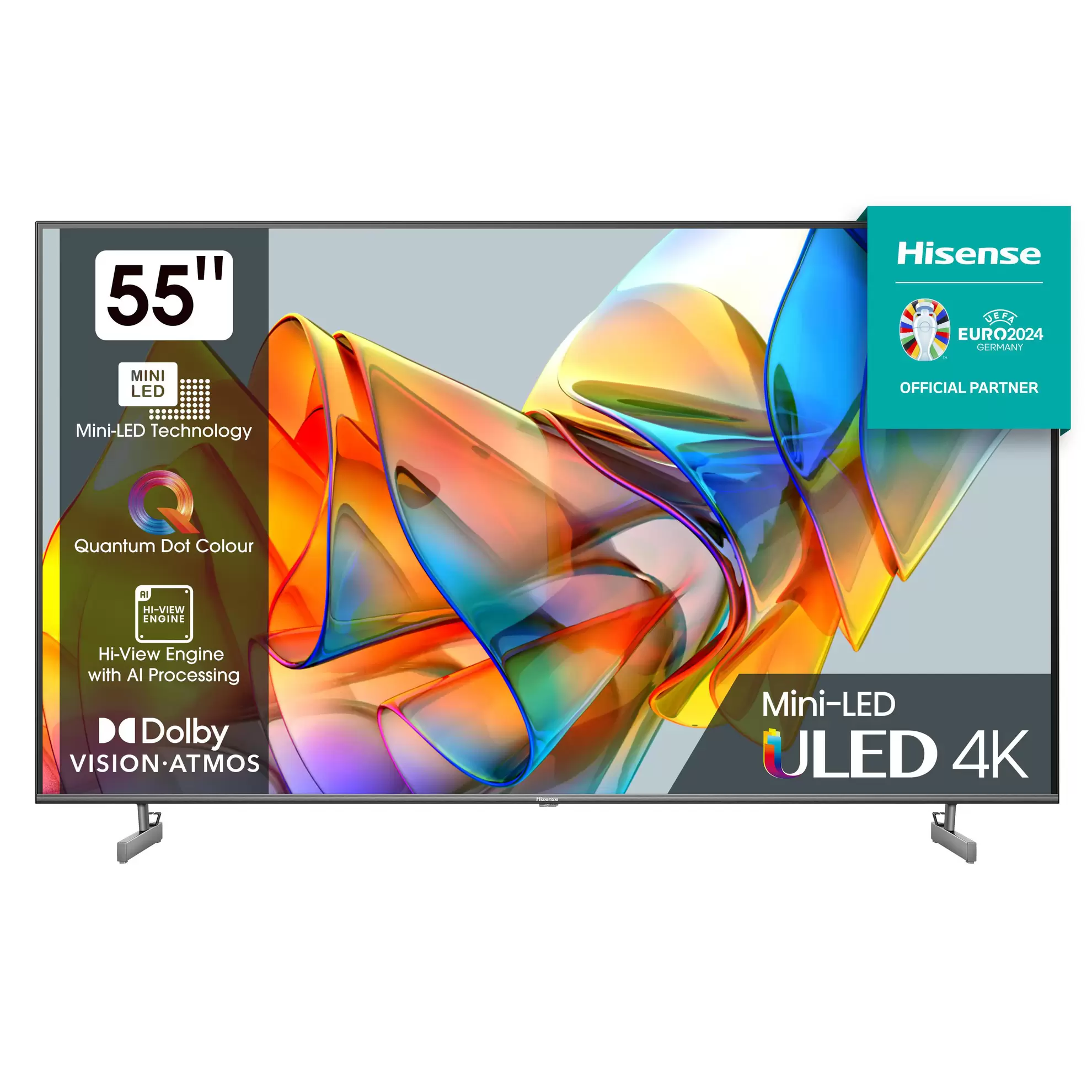 HISENSE 55U6KQ (2023) 55 Zoll Mini-LED ULED 4K UHD für 487€ in Media Markt