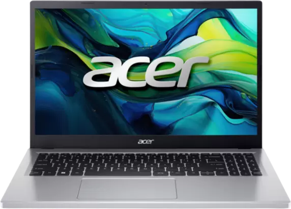 ACER Swift Aspire Go Notebook 15,6 Zoll, Full-HD, Intel® N-Series N100, 4 GB RAM, 128 GB Universal-Flash-Storage (UFS), Windows 11 Home S-Modus (64 Bit), UHD Graphics, Pure Silver für 279€ in Media Markt