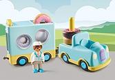 1.2.3: Verrückter Donut Truck mit Stapel- und Sortierfunktion für 29,99€ in Playmobil
