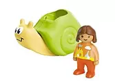 71699 - JUNIOR: Schaukelschnecke mit Rasselfunktion für 7,99€ in Playmobil