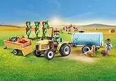 71442 - Traktor mit Anhänger und Wassertank für 33,74€ in Playmobil