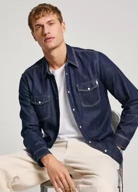 REGULAR FIT DENIM SHIRT für 89,9€ in Pepe Jeans