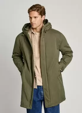 LONG TWILL PARKA für 240€ in Pepe Jeans