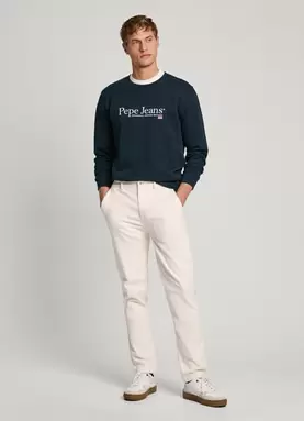 SLIM FIT CORDUROY CHINO TROUSERS für 89,9€ in Pepe Jeans