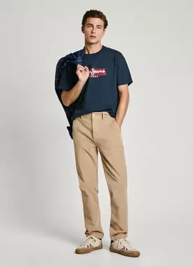 SLIM FIT CORDUROY CHINO TROUSERS für 89,9€ in Pepe Jeans