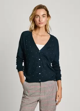 STRASS DETAIL CARDIGAN für 89,9€ in Pepe Jeans