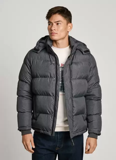 PADDED HOODED PUFFER JACKET für 199€ in Pepe Jeans