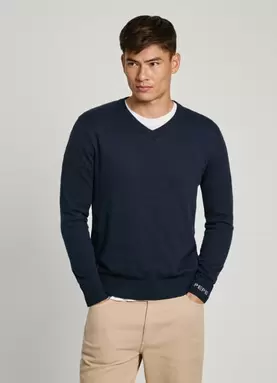 REGULAR FIT V-NECK JUMPER für 69,9€ in Pepe Jeans