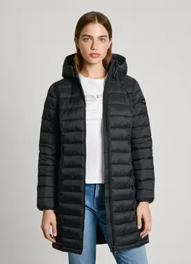 LONG WATERPROOF PUFFER JACKET für 75€ in Pepe Jeans