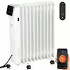 Sichler Haushaltsgeräte WLAN-Ölradiator mit App und Fernbedienung, Timer, 11 Rippen, 2.500 W für 101,99€ in Pearl