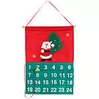 PEARL Adventskalender zum Selbstbefüllen, Weihnachtsmann-Motiv, 42,5 x 30 cm für 1,9€ in Pearl