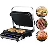 Rosenstein & Söhne Digitaler Panini-, Sandwich- & Kontaktgrill, Timer & Memory, 2.000 W für 145,99€ in Pearl