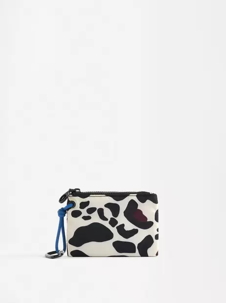 Leopard Print Nylon Coin Purse für 15,99€ in Parfois