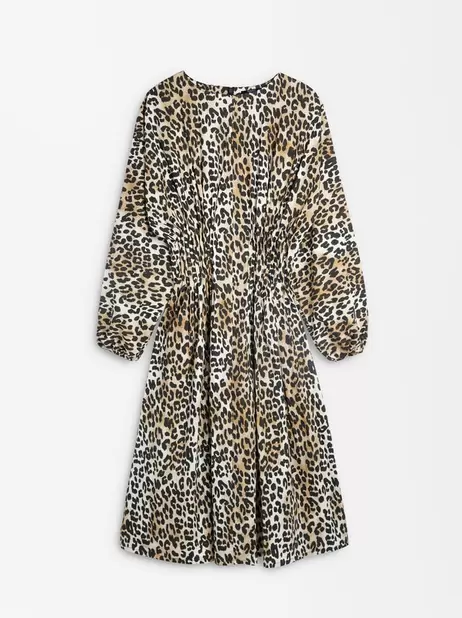 Leopard Print Midi Dress für 55,99€ in Parfois