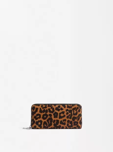 Leopard Print Leather Wallet für 29,99€ in Parfois