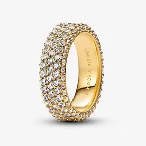 Pandora Timeless Dreireihiger Pavé Ring für 129€ in Pandora