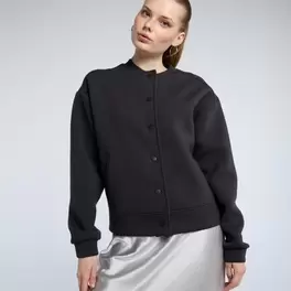 Sweatjacke mit Druckknöpfen für 14,99€ in New Yorker